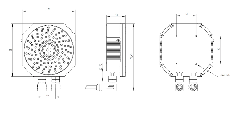 Industrie Mikrofon Array Zeichnung